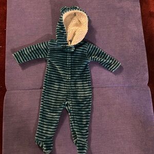 Fleece baby bunting